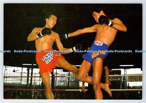 D337078 Boxen im Thai-Stil sehr interessant zu sehen, während Sie in Thailand sind. Phornthip P