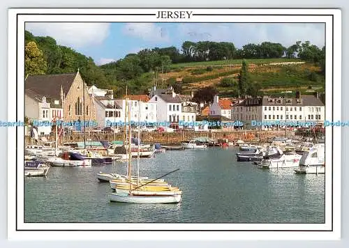 Trikot D337090. Der Hafen. St. Aubin. Bamforth. Holmfirth. Yorkshire. Peter Ba