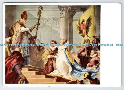 D337098 Residenz Würzburg. Kaisersaal. Die Trauung kaiser Barbarossas Mit Beatri