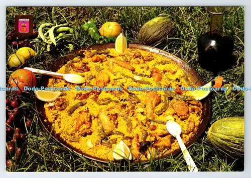 D337103 Valencia. Paella. Fisa. A. Subirats Casanovas
