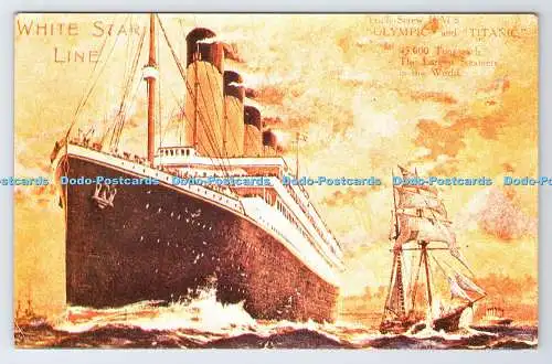 D339056 Schwesterschiffe Olympic und Titanic. White Star Line. Die Museumssammlung