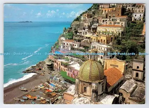 D337109 Positano. Gesamtansicht. Matonti. 1992