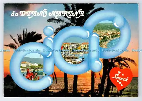 D337110 Diano Marina. Ligur Farben. Kina Italia. Multi View
