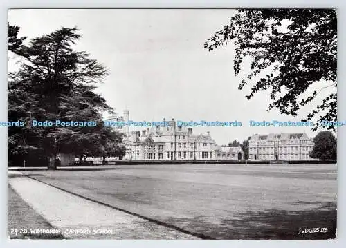 D337132 Wimborne. Canford School. Richter. 29128. PM. Bournemouth. Poole. 1979