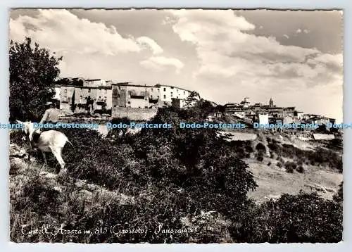 D337139 Castell Azzara. Grosseto. Panorama. 1962