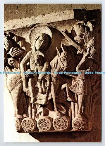 D337146 Autun. Kathedrale Saint Lazare. La Fuite en Egypte. Gaud