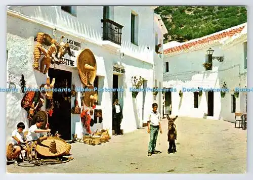 D337152 Costa Del Sol. Mijas. Typische Straße. Beascoa