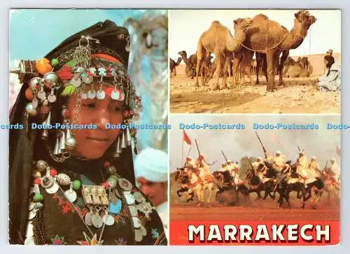 D337155 Marrakesch. Femme du Sud. Multi View