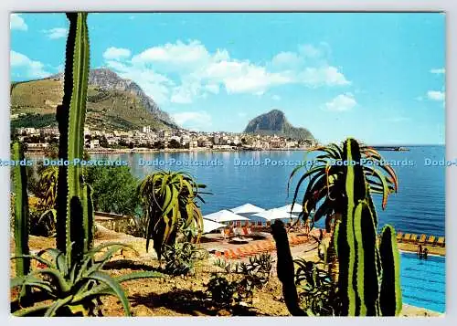 D337167 Pa. Porticello. S. Flavia. Hotel Zagarella und Sea Palace. Blick auf die S
