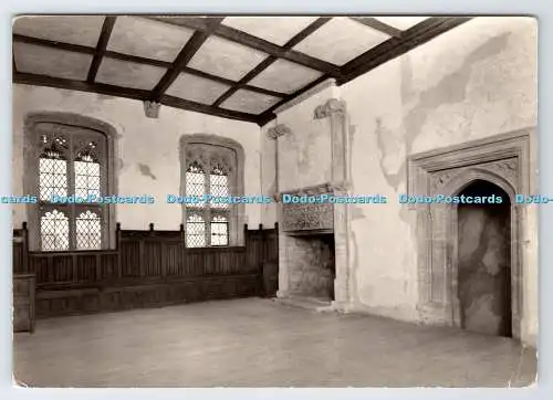 D337173 Somerset. Muchelney Abbey in der Nähe von Langport. Die Abtkammer. Ministerium für