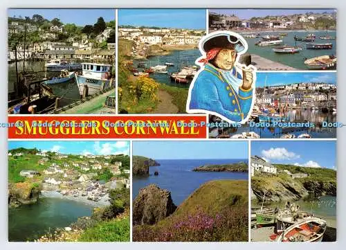 D339125 Schmugglers Cornwall. Portloe. Polperro. J. Salmon. Sevenoaks. Kent. Multi