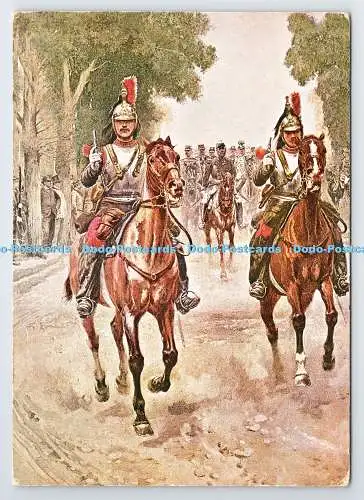 D337183 Imperial War Museum. Kürassiere. Edouard Detaille. Französische Uniformen. Cro