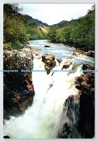 D339136 Inverness Shire. Lower Falls. Glen Nevis in der Nähe von Fort William. J. Arthur Di