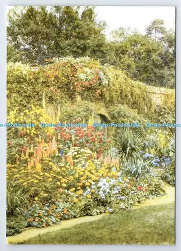 D337190 Gertrude Jekyll Garden at Munstead Wood. Surrey. Helen Allingham. Godalm