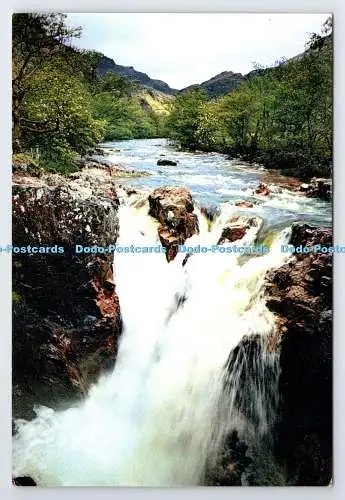 D339144 Inverness Shire. Lower Falls. Glen Nevis in der Nähe von Fort William. J. Arthur Di