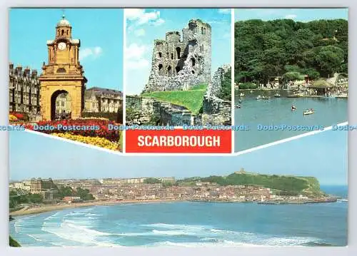 D339159 Scarborough. Der Burgfried. E. T. W. Dennis. Scarborough. Multi View