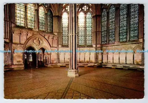 D337206 Kathedrale von Salisbury. Das Kapitelsaal. Colour Master. Mexichrome Process