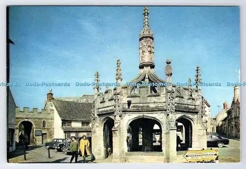 D337208 Malmesbury. Wilts. Das Marktkreuz. J. Arthur Dixon. Newport. I.W. Eng