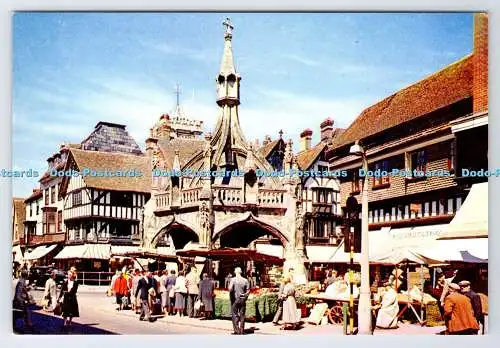 D337210 Salisbury. Das Geflügelkreuz. J. Arthur Dixon. Newport. I.W. England