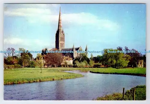 D337212 Kathedrale von Salisbury. Wiltshire. J. Arthur Dixon. Newport. I.W. England