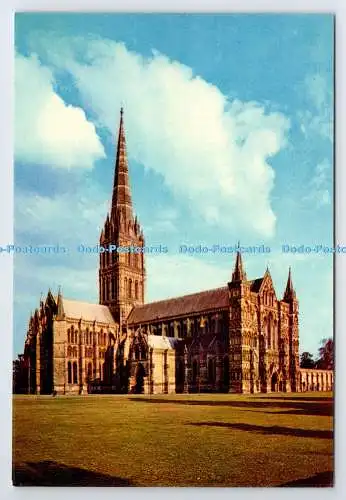 D337213 Kathedrale von Salisbury. J. Arthur Dixon. Newport. I.W. England
