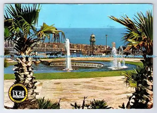 D339186 Barcelona. Mirador del Puerto en Montjuich. Ro Foto. S.G.E.L
