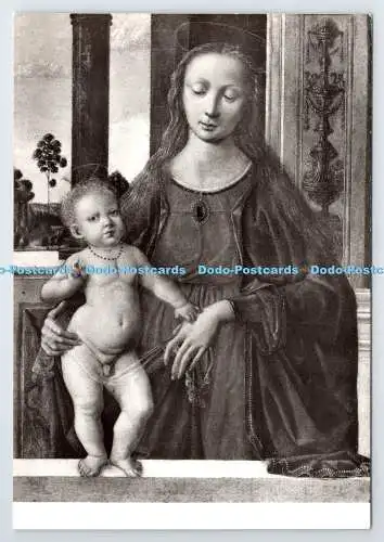 D339193 Madonna mit Kind. Verrocchio zugeschrieben. Gambier Parry Sammlung. C
