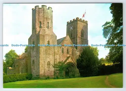 D339195 Cornwall. St. German Priorate. Die normannische Westfront. Beric Tempest. Revd
