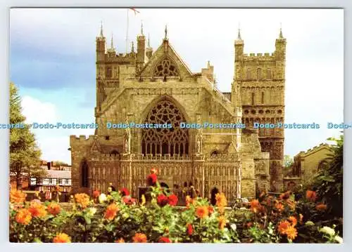 D339197 Kathedrale von Exeter. Die Westfront. Walter Scott. Bradford
