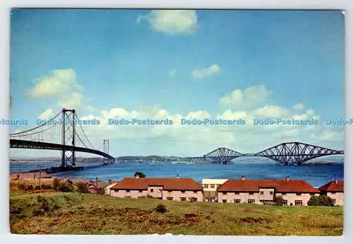 D337242 West Lothian. Die Forth Bridge von South Queensferry. J. Arthur Dixon.