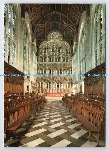 D337252 Oxford. New College Chapel. Die Reredos. Thomas