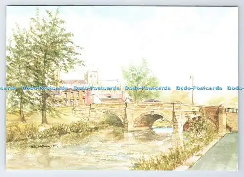 D339218 Ripon. Bondgate Bridge. Alan Matthews. North Light Studio. Galerie