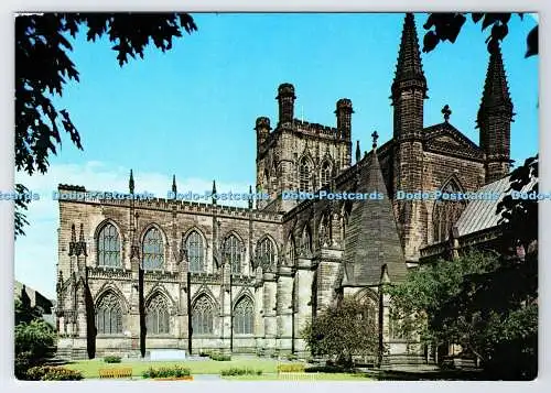 D337261 Chester. Chester Cathedral. Kathedrale aus Südosten. Gordon Fraser Gal