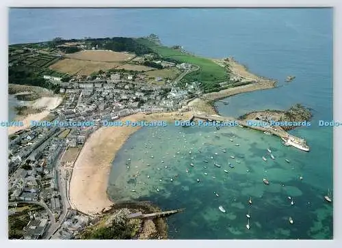 D339248 St. Mary. Scilly-Inseln. Hugh Town und der Hafen. F. E. Gibson. Beri