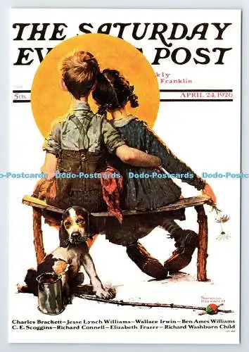 D339269 First Love. Classico San Francisco. The Curtis Publishing. Norman Rockwe