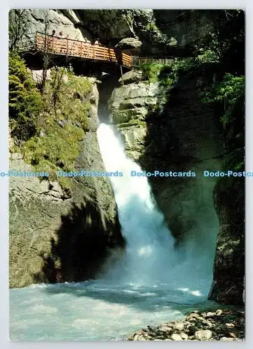 D337328 Lauterbrunnen. Trummelbachfalle Unterster Fall. H. Steinhauer