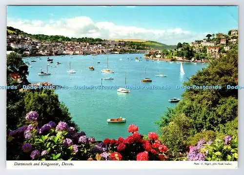 D337339 Devon. Dartmouth und Kingswear. John Hinde. E. Nagele
