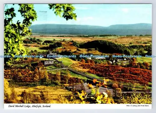 D337341 Schottland. Aberfoyle. David Marshall Lodge. John Hinde. E. Ludwig. 1986
