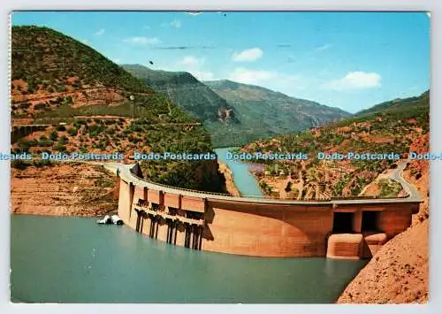 D337347 Beni Mellal. Bin El Ouidane Dam. Ittah