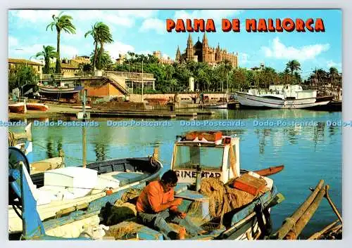 D337348 Palma de Mallorca. Puerto de Pescadores. Fotostempel. Cofiba