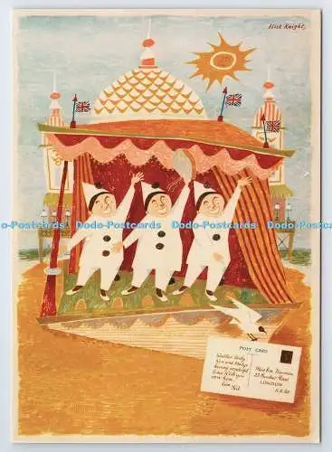 D337350 The British Postal Museum and Archive. Drei Jungen. Stampex. Alick Knight