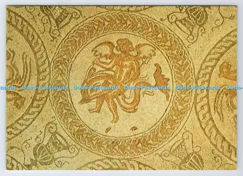 D339323 Fishbourne Roman Palace. Zentrales Rondell aus der Mitte des zweiten Jahrhunderts. Cu