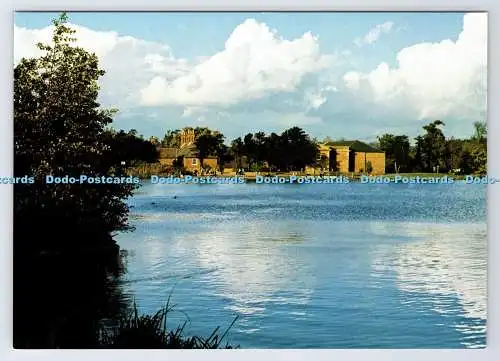D339335 Nottinghamshire. Rufford Country Park. Sägewerk und See. Richter. C. 648