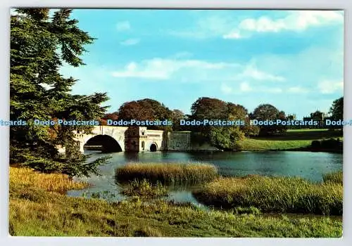 D337381 Blenheim Palast und Große Brücke von Rosamund Well. Fotopräzision
