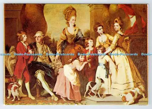 D337387 Blenheim Palace. Reynolds Gruppe der 4. Herzogsfamilie. Fotopräzision