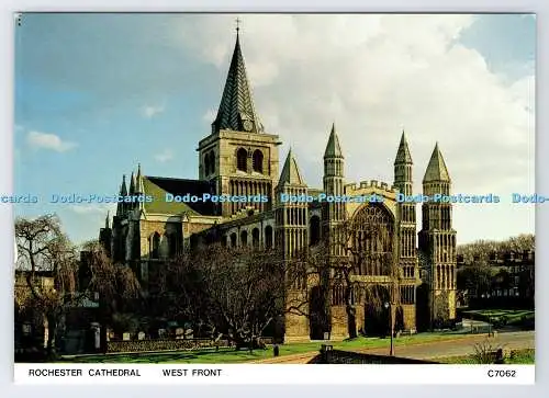 D339364 Rochester Cathedral. Westfront. Richter. C. 7062