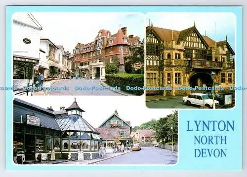 D337415 Lynton North Devon. Rathaus. Fisa. Multi View