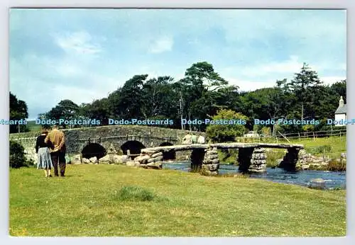 D337418 Postbridge. Dartmoor. Devon. J. Arthur Dixon. Newport. I.W. England