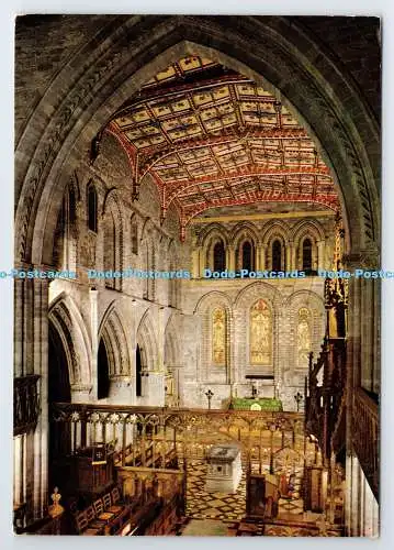 D339388 St. Davids Cathedral. Das Presbyterium. Topische Presse. Pitkin Pictorial Po