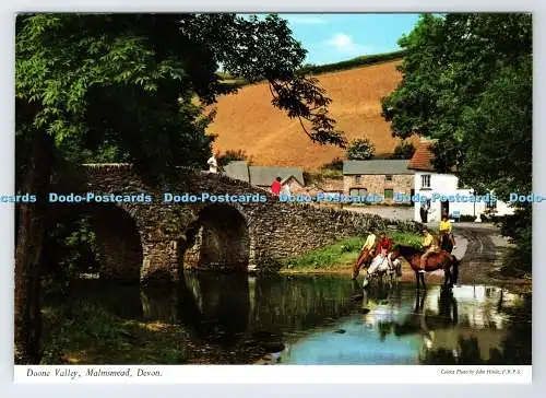 D337427 Malmsmead. Devon. Doone Valley. John Hinde